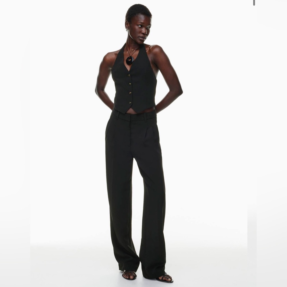 Aritzia Effortless Pant (black/6)